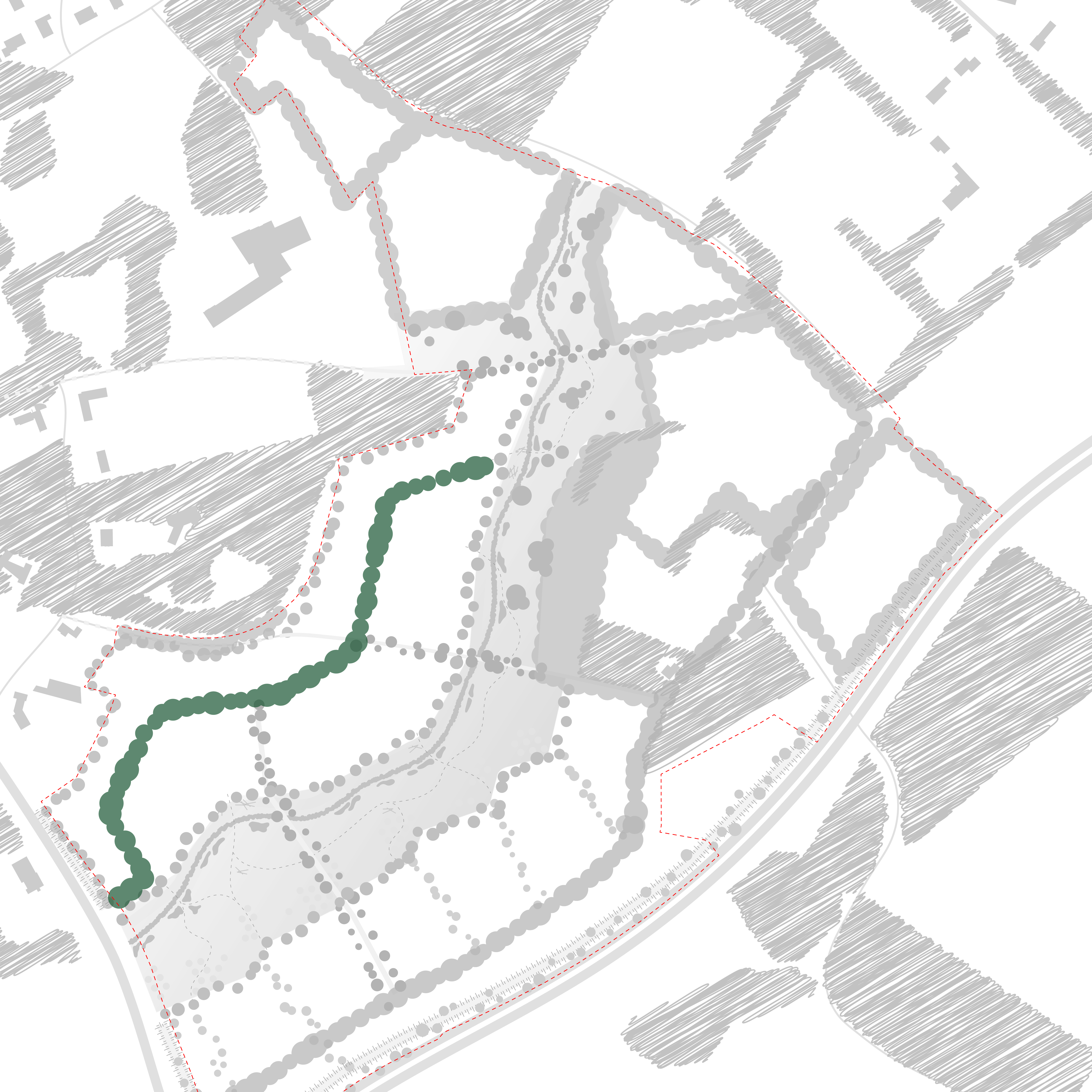Boslaan noord