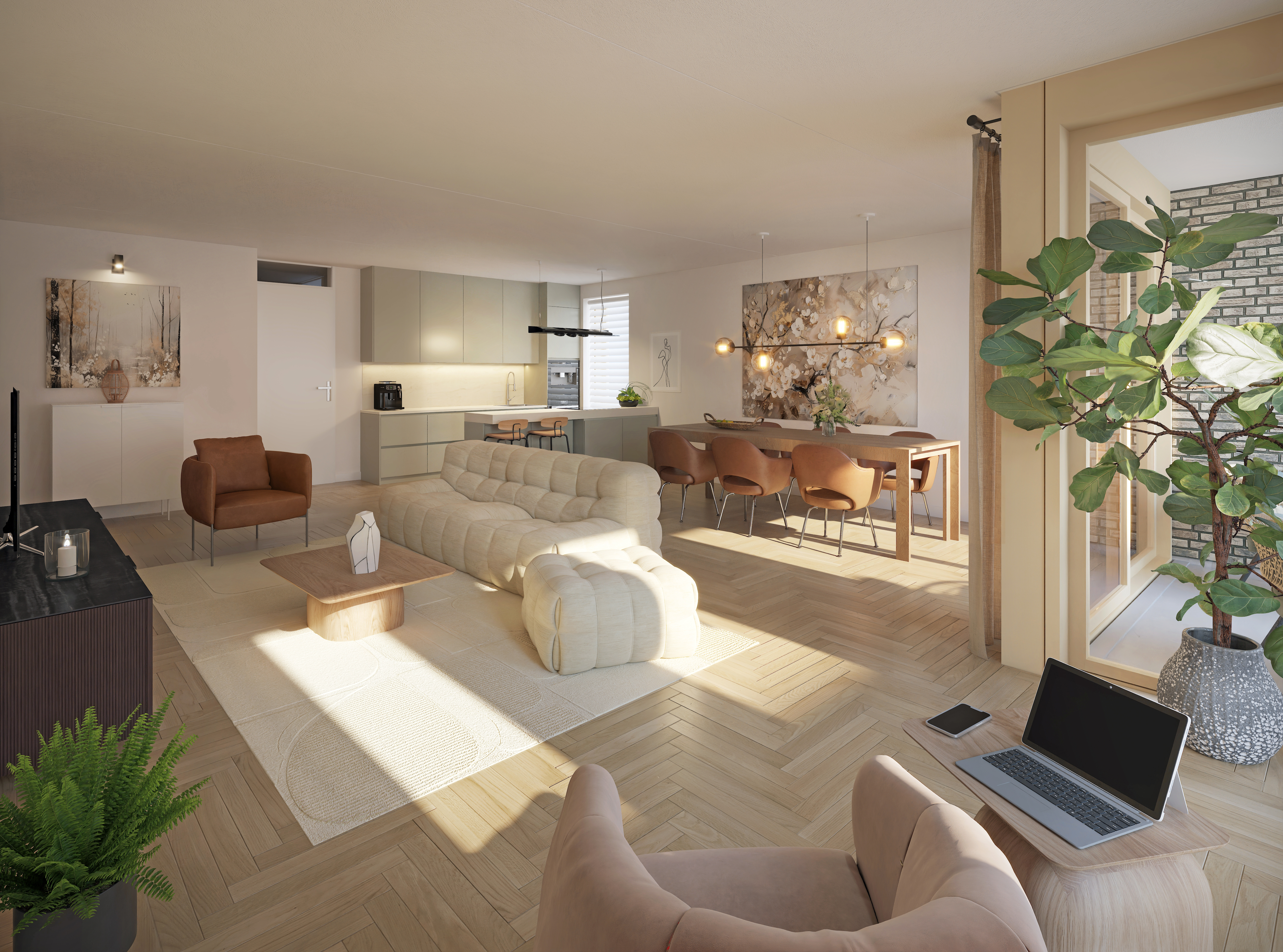 Interieur appartement 4