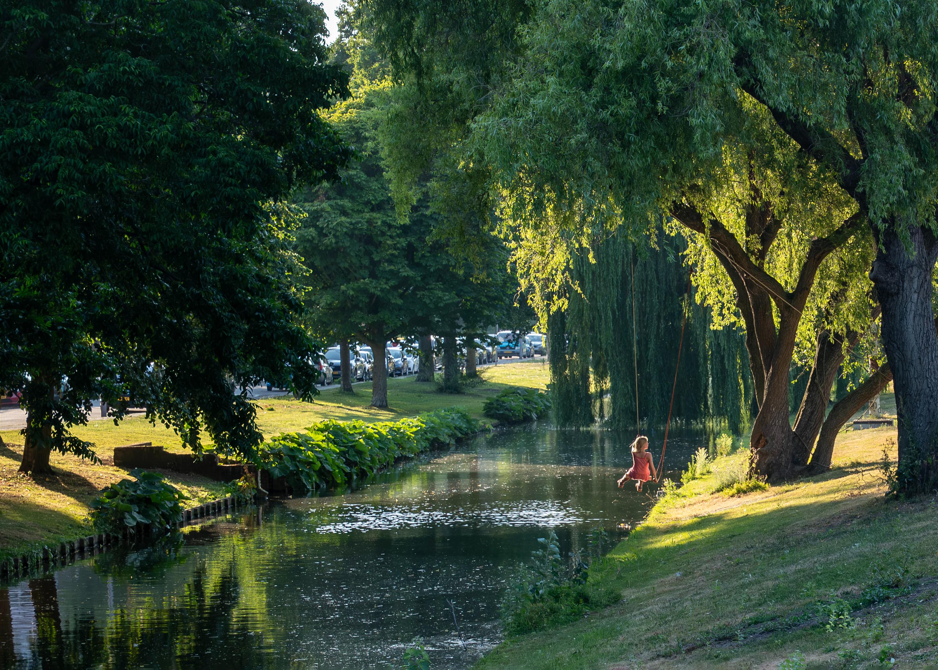 Groene omgeving bij PondHouse